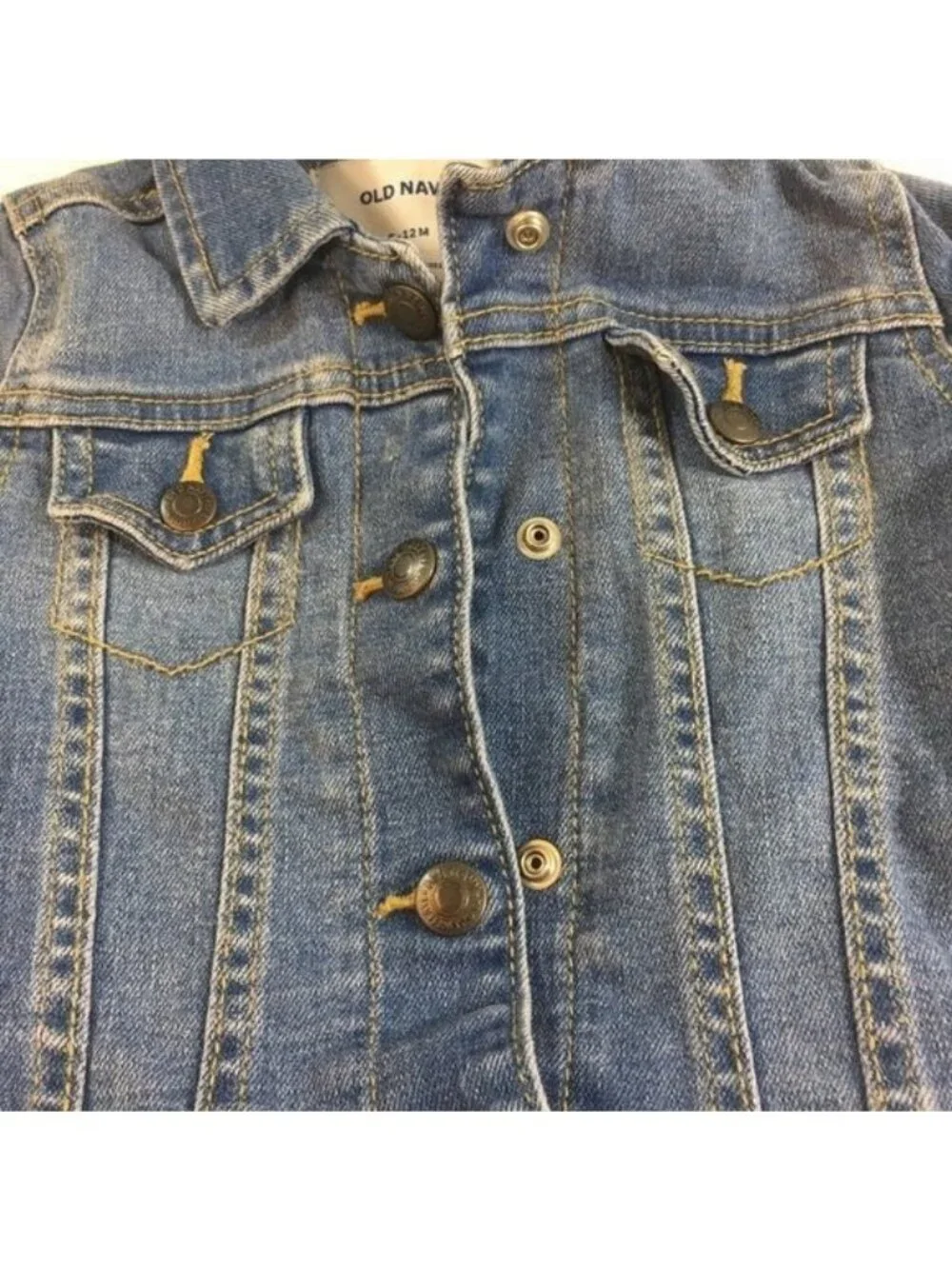 Old Navy Baby Jacket Jean Med Wash Size 6-12 months